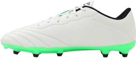 Umbro Heren Tocco III Club Lederen Stevige Grond Voetbalschoenen (Wit, Zwart) - maat