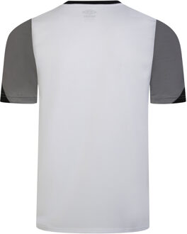 Umbro Heren Total Training Jersey (Wit/Titanium/Zwart) - maat M