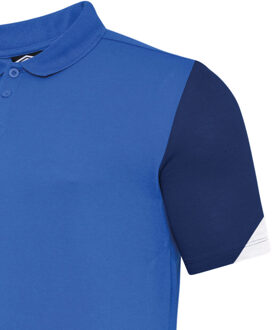 Umbro Heren Total Training Poloshirt (Koningsblauw/Donkerblauw/Navy/Wit) - maat Middelblauw