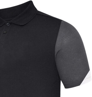 Umbro Heren Total Training Poloshirt (Zwart/Wit/Carbon) - maat