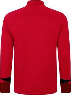 Umbro Heren Total Training Track Jacket (Vermiljoen/Fietsrood/Zwart) - L