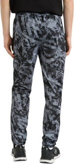 Umbro Heren trainingsbroek met tape (Zwarte Camo) - L