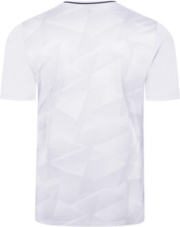Umbro Heren Triassic Logo Jersey met korte mouwen (Wit/Nimbus Wolk) - XL
