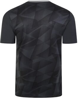 Umbro Heren Triassic Logo Jersey met korte mouwen (Zwart/Koolstof)