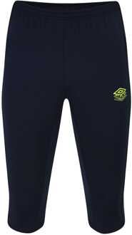 Umbro Heren Umbro Premier Pro Training 5/8 Gebreide Broek in Marineblauw Navy - 2XL