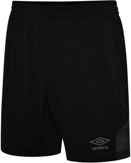 Umbro Heren Vier Shorts (Zwart/Koolstof)