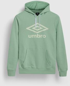 Umbro Herenlogo Hoodie (Hemlock) - maat Bos Groen