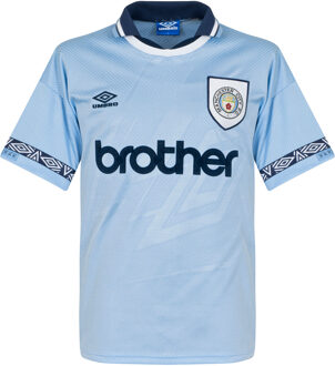 Umbro Manchester City Shirt Thuis 1993-1995 - Maat L