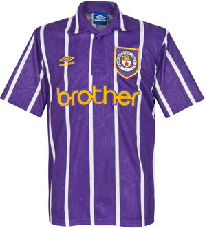 Umbro Manchester City Voetbalshirt Uit 1993-1994 - Maat L