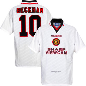 Umbro Manchester United Shirt Uit 1996-1998 + Beckham 10 - Maat L