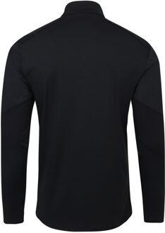 Umbro Optimus Volwassene Quarter Zip Midlayer (Zwart) - 2XL