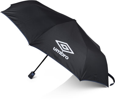 Umbro Paraplu - zwart/donkerblauw - polyester -55 x 100 x 100 cm- opvouwbaar - kleine paraplu - regenbesch