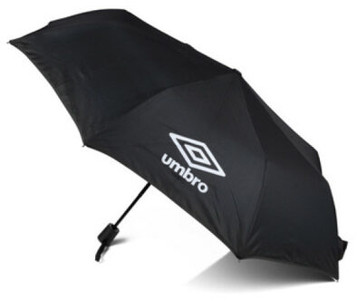 Umbro Paraplu - zwart/zwart - polyester -55 x 100 x 100 cm- opvouwbaar - Paraplu's