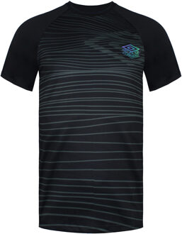 Umbro Pro Training Heren Zwart/Grijs T-Shirt - 3XL