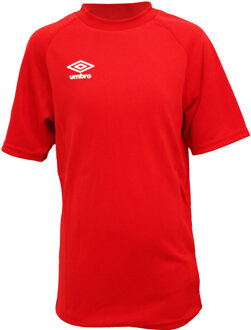 Umbro Rugby Raglan Top voor kinderen/kinderen (Vermiljoen) - maat Rood