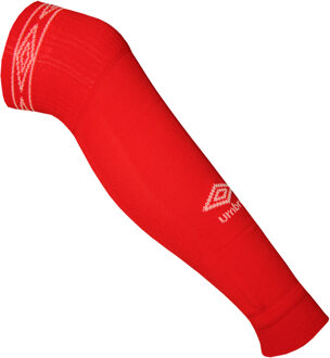 Umbro Ruiten beenstukken heren (Vermiljoen/Wit) Rood - L