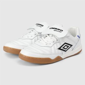 Umbro Speciali TR Leren Witte/Zwarte Sneakers - EU 40.5 / UK 7