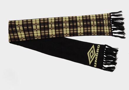 Umbro Sports Culture Checked Scarf, bruin - One Size