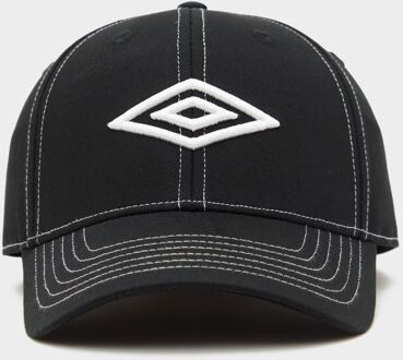 Umbro Sports Culture Contrast Stitch Cap, zwart - One Size