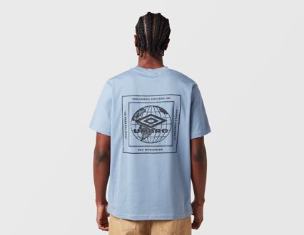 Umbro Sports Culture Destination T-Shirt, blauw - L