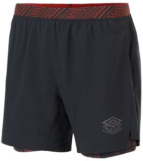 Umbro Stretch Taille Zwart Heren Elite Trainingsshort Hybride 65841G CMM