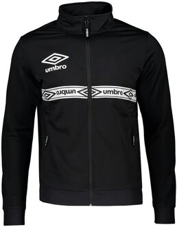 Umbro Taped Heren Zwart/Wit Track Jacket - maat