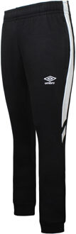 Umbro Tapered Fleece Heren Zwarte Trainingsbroek - M
