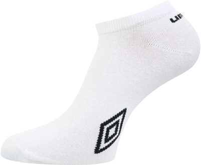 Umbro Trainingssokken met logo voor volwassenen (pak van 3) (Wit/Zwart/Grijs) - EU 39 - 45