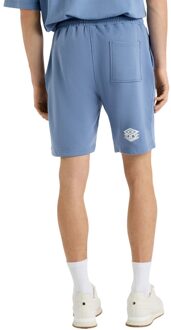 Umbro Unisex Adult Iconic Drill Shorts (Oneindigheid) Middelblauw