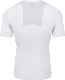 Umbro Unisex Elite V-hals Base Layer Top voor volwassenen (Wit) - XL