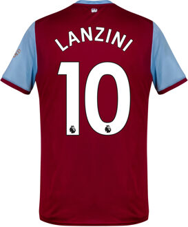 Umbro West Ham United Shirt Thuis 2019-2020 + Lanzini 10