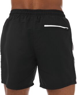 Umbro zwemshort met tape voor heren, zwart