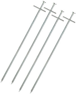 Umefa Grondpennen Tarzan - 12x - metaal - 23 cm - rotspen - spijkerharing