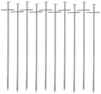 Umefa Grondpennen Tarzan - 18x - metaal - 23 cm - rotspen - spijkerharing