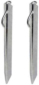 Umefa Stormbandharing strong - 2x - extra sterke grondpen/haring - 38 cm - tentharing