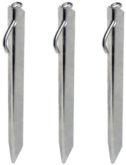 Umefa Stormbandharing strong - 3x - extra sterke grondpen/haring - 38 cm - tentharing