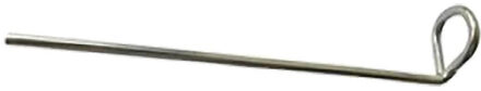 Umefa Tentharingen - 10x stuks - grondpennen - gesloten oog - 20 cm - metaal