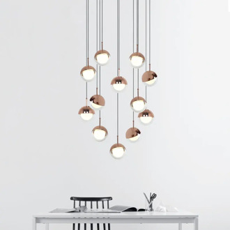 UMEILUCE Modern Pendant Light Hanging Dropping fixture for Living Bed Dinning Room Stairs Lighting