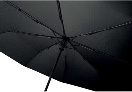 Umkrab windproof vouwparaplu Zwart - One size