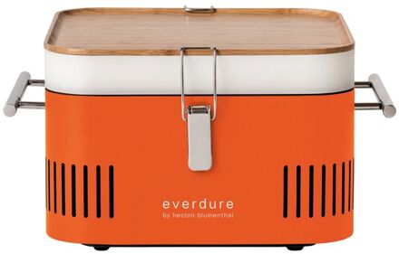 unbranded Houtskoolbarbecue Cube - Oranje - Everdure