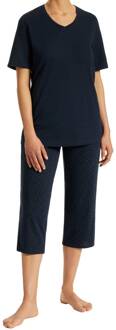 Uncover door Schiesser Pyjama Set Navy