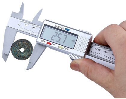 Undefined 150Mm/6Inch Lcd Digitale Elektronische Carbon Fiber Schuifmaat Gauge Micrometer Elektronische Carbon Fiber Vernier