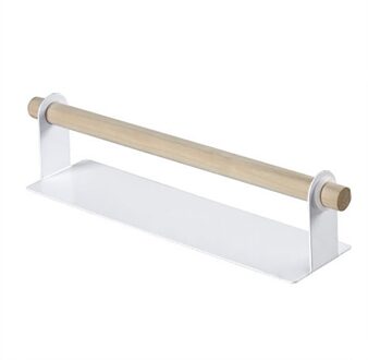 Undefined Keuken Zelfklevende Accessoires Onder Kast Papierrol Rack Handdoek Houder Tissue Hanger Opslag Rek Voor Badkamer wit