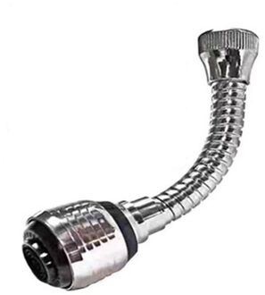 Undefined Newcomdigi Flexibele Kraan Sproeier Turbo Flex 360 Wastafel Kraan Sproeier Jet Streamen Kraan Extension Deel Kraan Hoofd