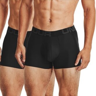 Under Armour 2 stuks Tech 3in Boxer * Actie * Zwart,Grijs - Small