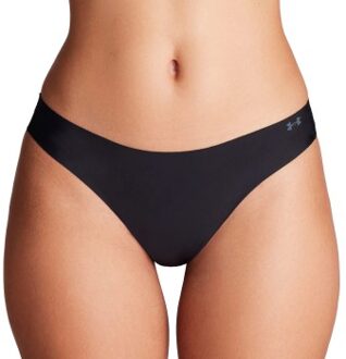 Under Armour 3 stuks Pure Stretch Invisible Thong Zwart - Small,Medium,X-Large