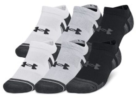 Under Armour 6 stuks Unisex Perfect Tech No Show Socks Versch.kleure/Patroon - Medium