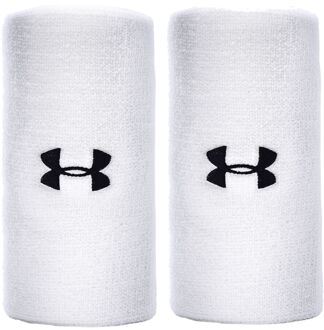 Under Armour 6in Performance Zweetband Verpakking 2 stuks Unisex wit - nosize
