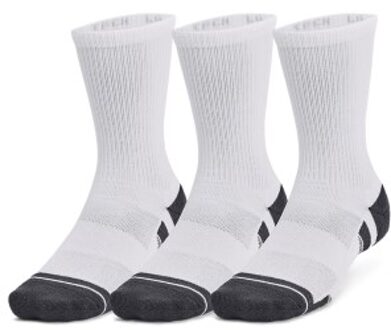 Under Armour 9 stuks Performance Tech Crew Socks * Actie * Zwart,Wit - Medium,Large,X-Large