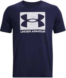 Under Armour ABC Camo Boxed Logo T-shirt Heren donkerblauw - S,M
